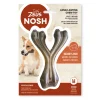 Nosh Strong Wishbone Chew Toy Bacon Flavour Medium