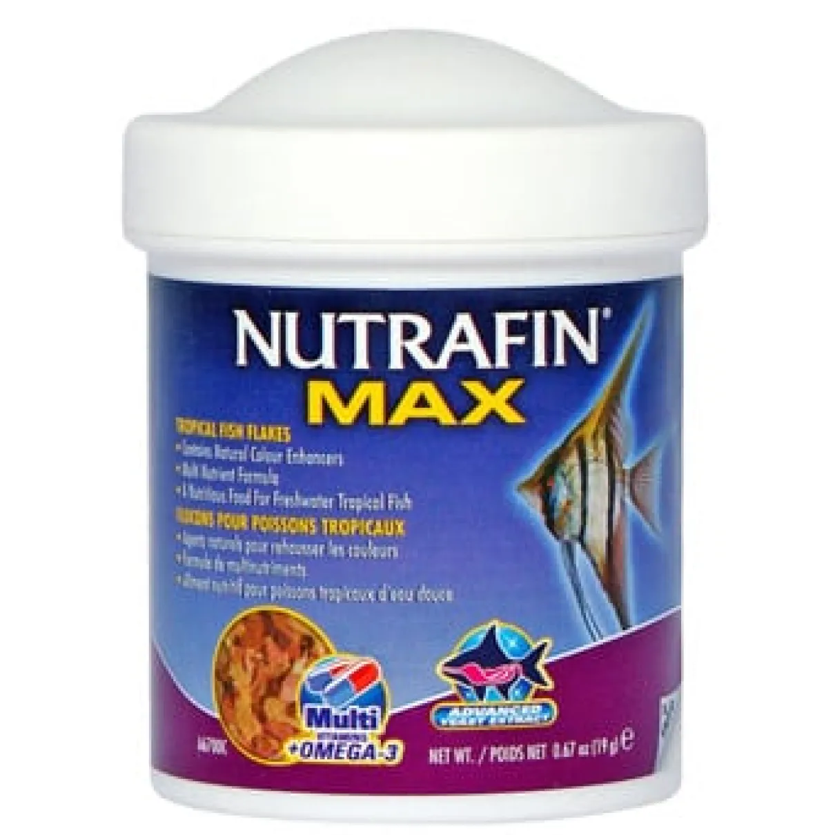 Nutrafin Max Tropical Fish Flakes 19g (0.67oz)