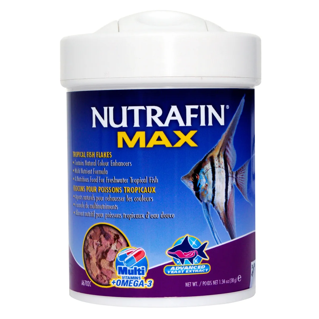 Nutrafin Max Tropical Fish Flakes 38g (1.34oz)