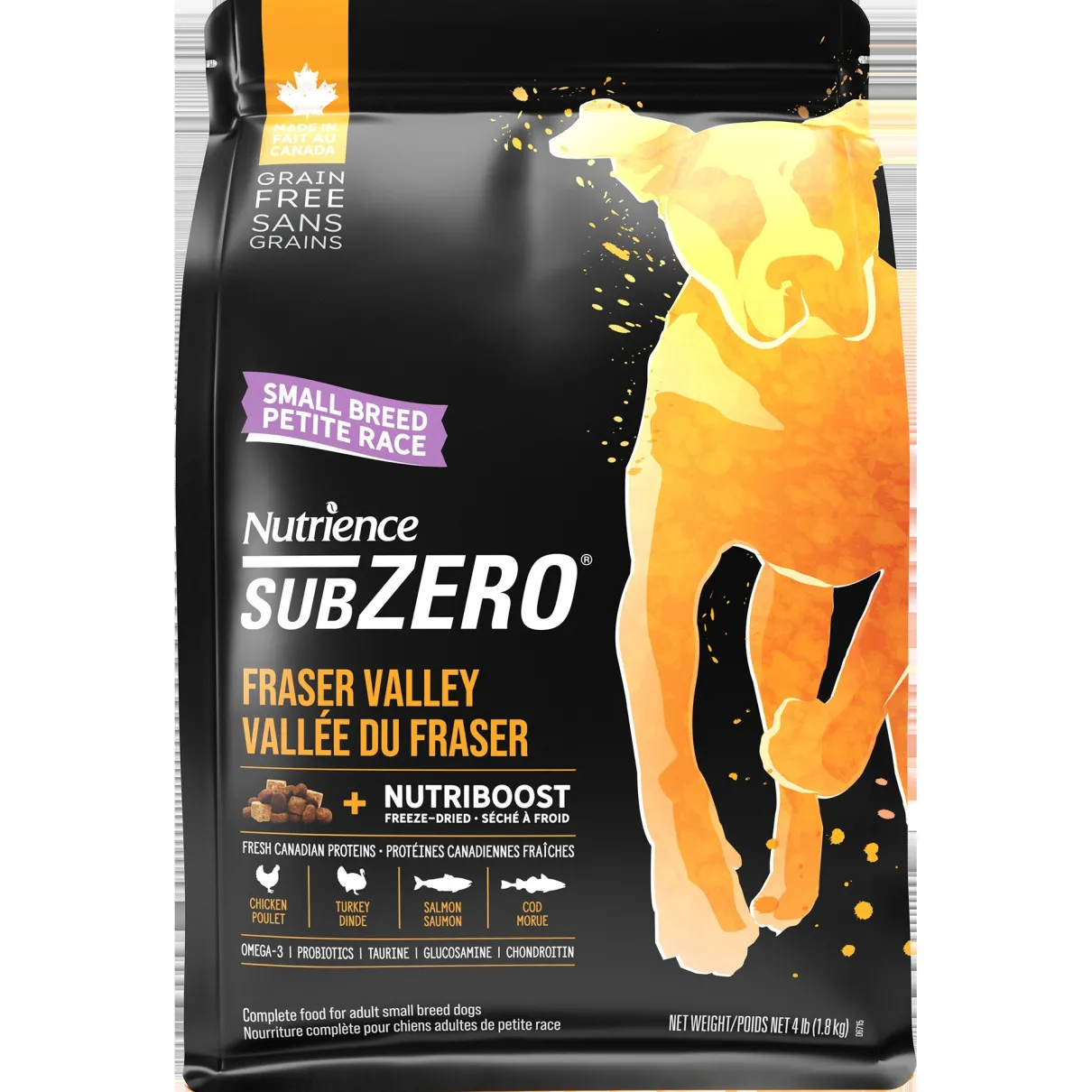 Nutrience Subzero Fraser Valley Small Breed Dog Food