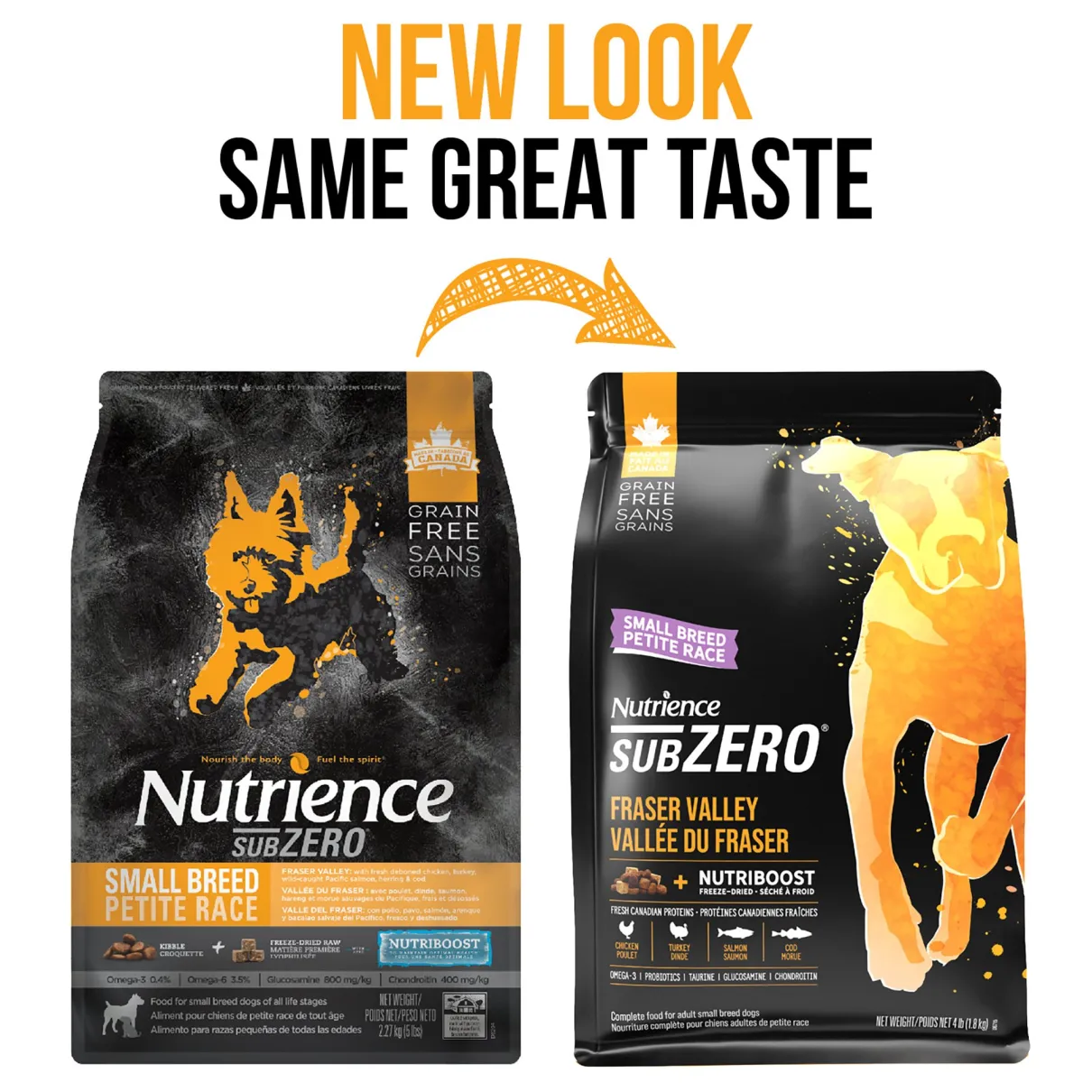Nutrience Subzero Fraser Valley Small Breed Dog Food