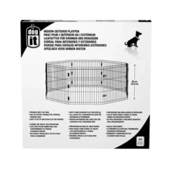 Outdoor Playpen Small 60x60cm (23.6x23.6")