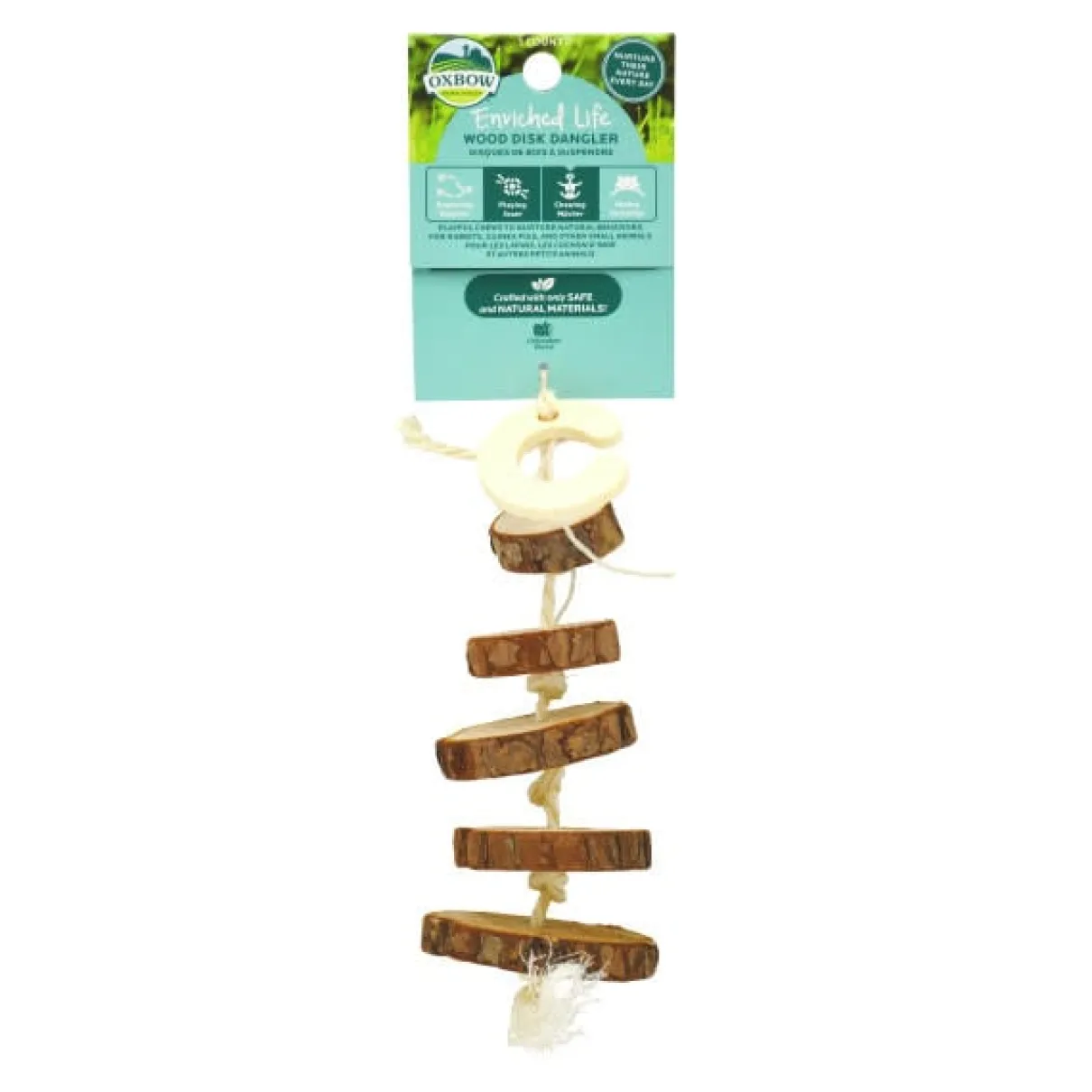 Oxbow Enriched Life Wood Disk Dangler