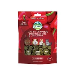 Oxbow Simple Rewards Baked Treats - Bell Pepper