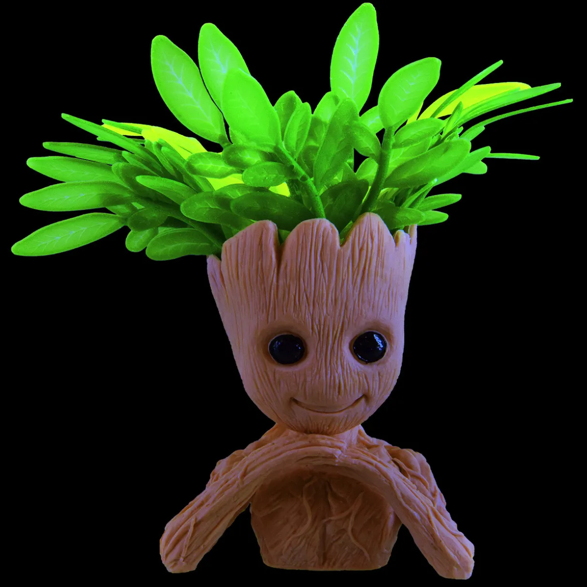 Plant Head Aquarium Ornament