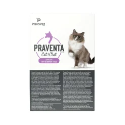 Praventa Flea Treatment - Large Cats 4 kg and over - 3 Tubes