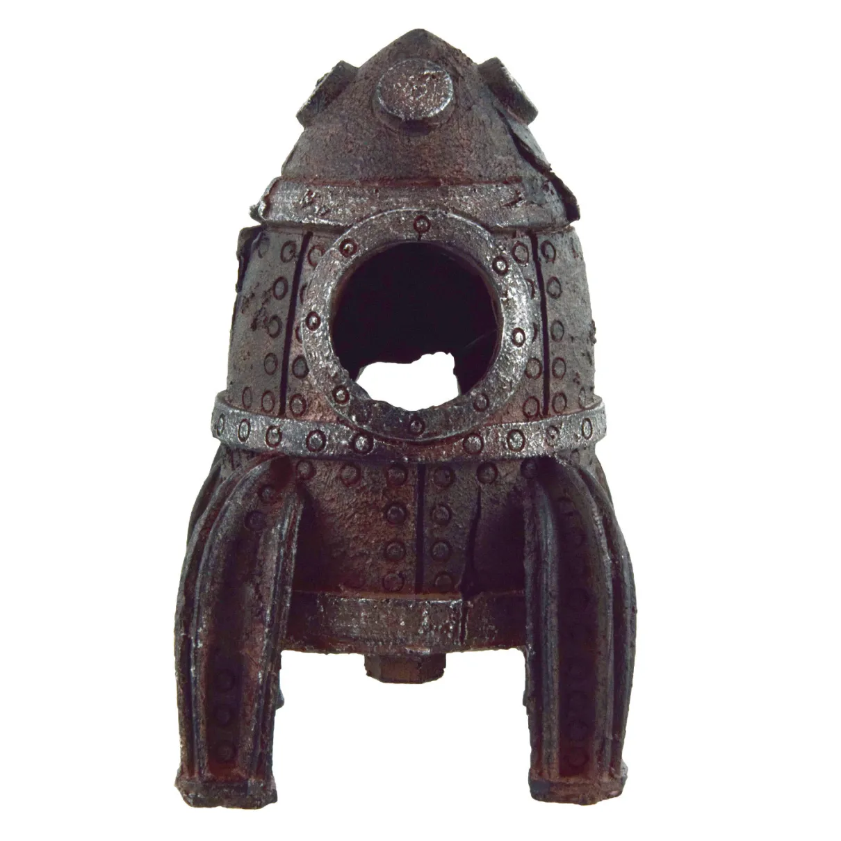 Rusty Pipeship Aquarium Ornament