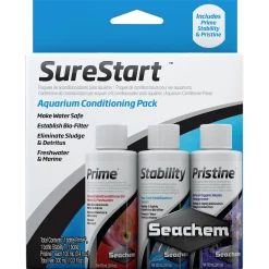 Seachem SureStart Aquarium Conditioning Pack - 3 x 100ml