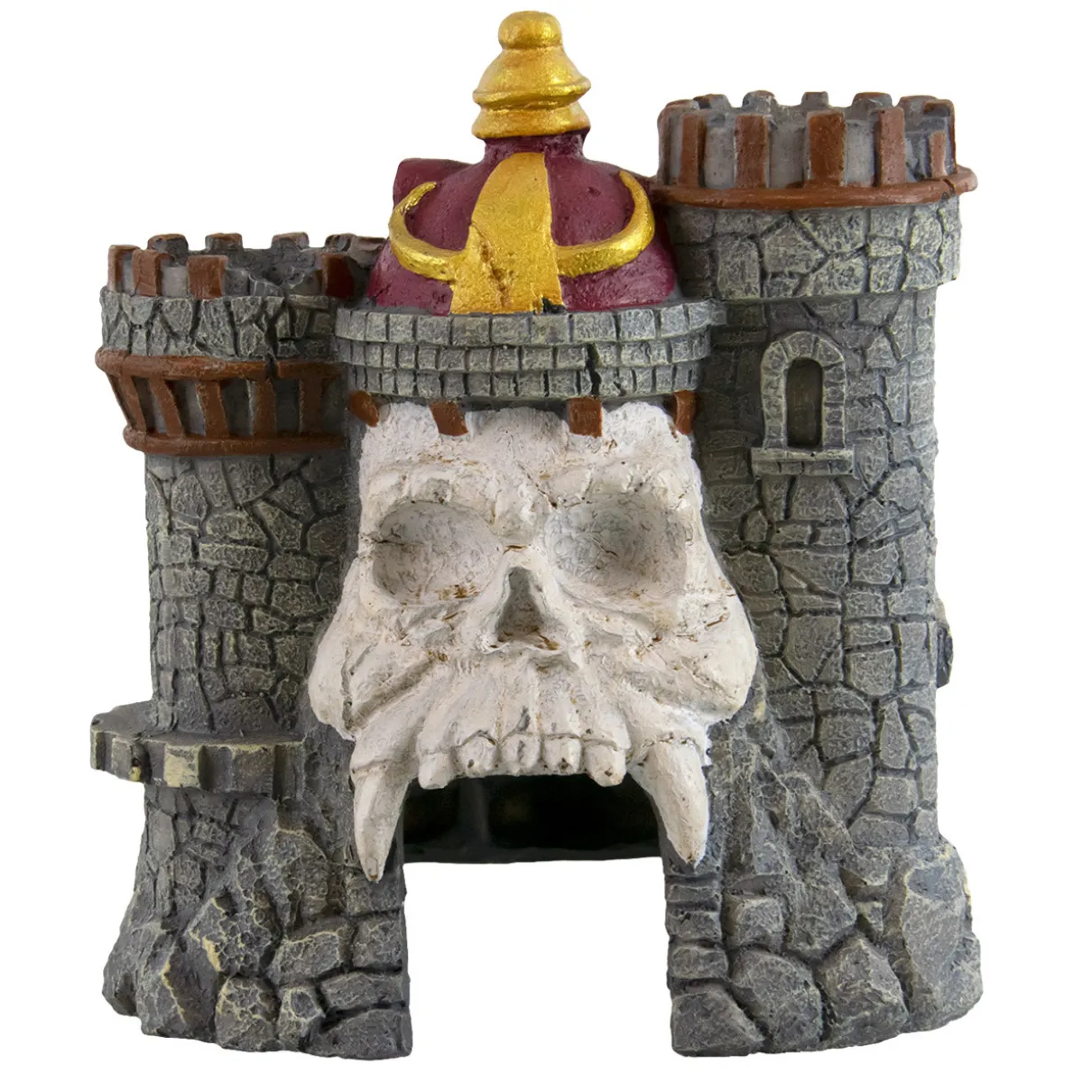 Skull Castle Aquarium Ornament