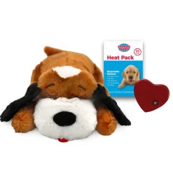 Snuggle Puppy Brown & White
