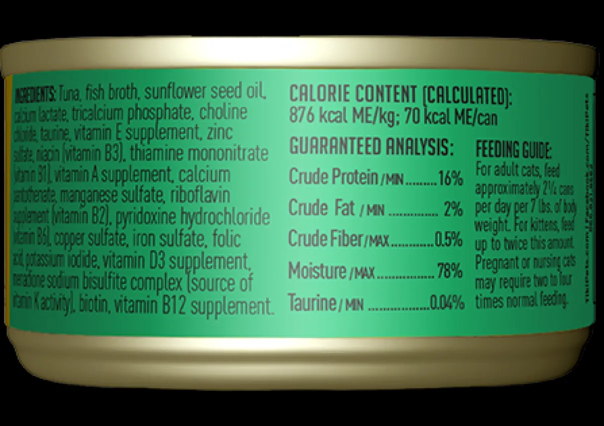 Tiki Cat Ahi Tuna Wet Cat Food 2.8oz