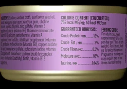 Tiki Cat Sardine Cutlets in Sardine Consomme Wet Cat Food 2.8oz