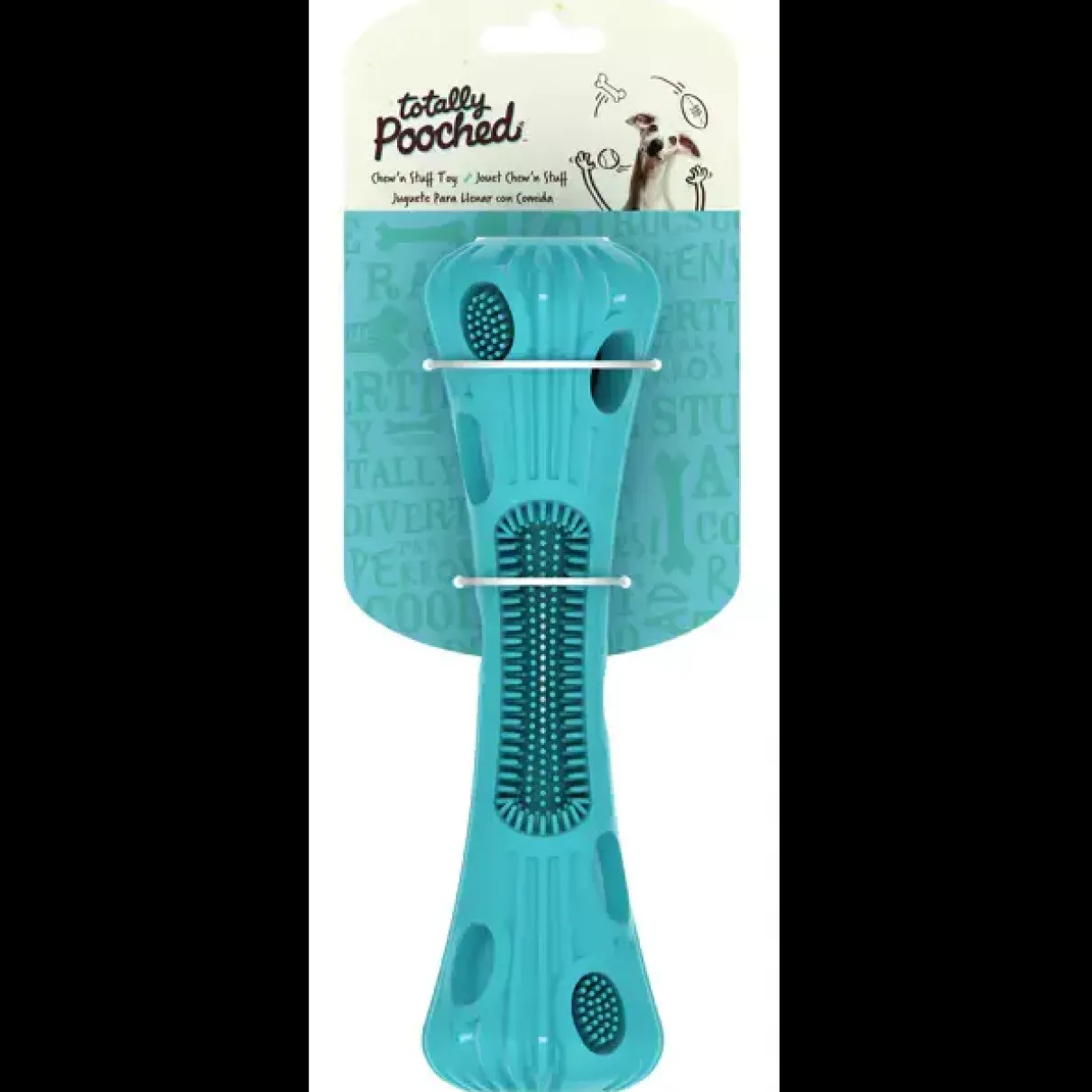 Totally Pooched Stuff'n Brush Stick 9"