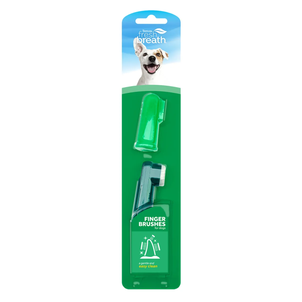 Tropiclean Fresh Breath Finger Toothbrush 2pk