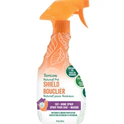 TropiClean Natural Pet Shield Cat + Home Spray 16oz