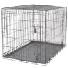 Two Door Wire Crates -- XLarge - 106.5 x 70 x 77 cm (42 x 27.5 x 30 in)