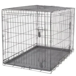 Two Door Wire Crates -- XLarge - 106.5 x 70 x 77 cm (42 x 27.5 x 30 in)
