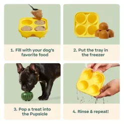 Woof Pupsicle Treat Tray Large