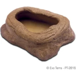 Worm Dish / Feeder - 95 x 45 x 127 mm (3 3/4" x 1 3/4" x 5" in)