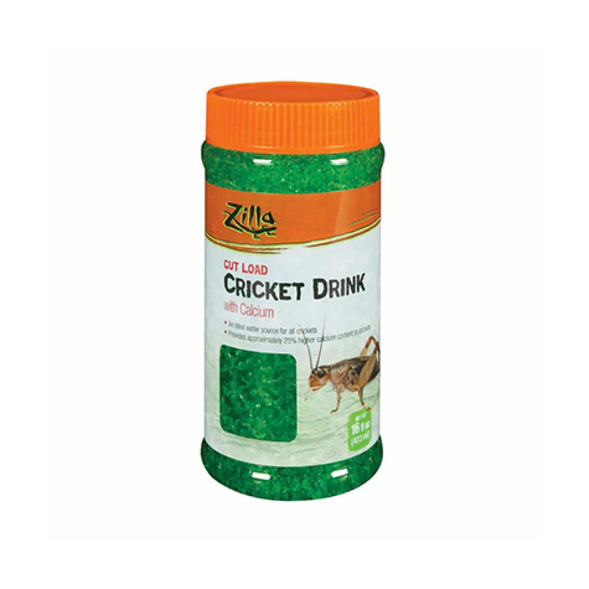 ZILLA Gut Load Cricket Drink with Calcium - 16 oz