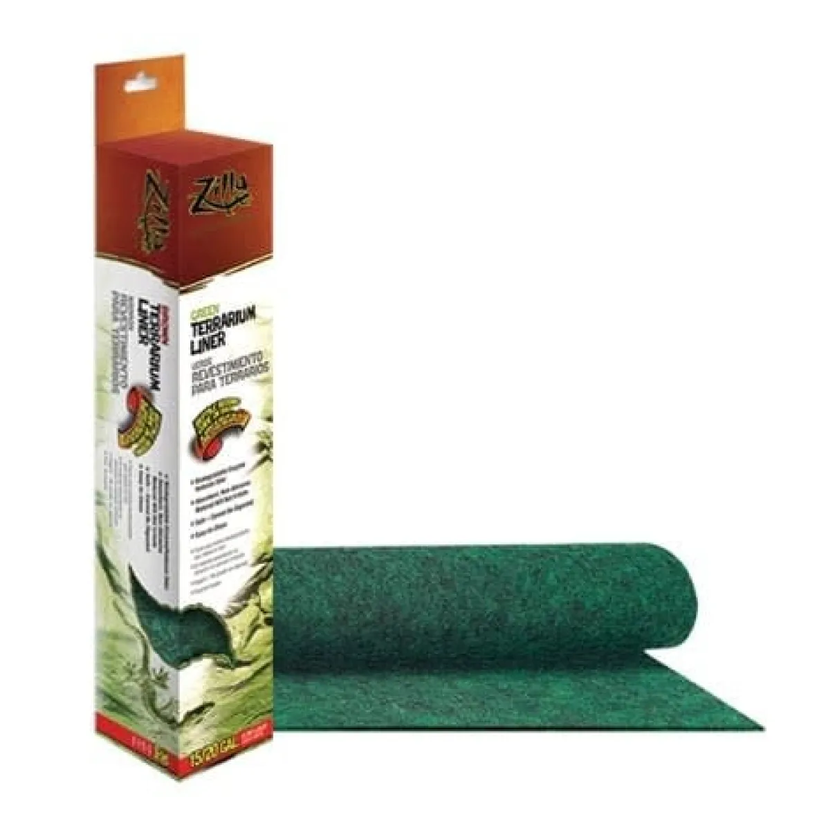 ZILLA Terrarium Liner - Green - 15/20 gal