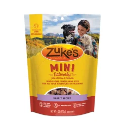 Zuke's Mini Naturals Rabbit Recipe Dog Treat 6oz
